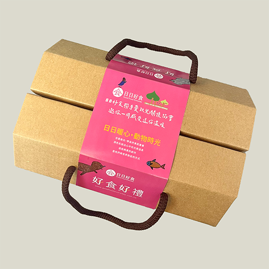 【預購4月陸續出貨】日日好食x愛啟兒聯名 日日暖心・動物時光 好控麵禮盒(超商限取2盒，超過請選宅配)