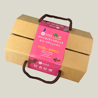 【預購4月陸續出貨】日日好食x愛啟兒聯名 日日暖心・動物時光 好控麵禮盒(超商限取2盒，超過請選宅配)