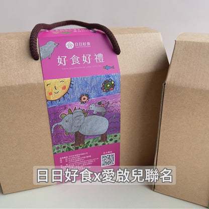 日日好食x愛啟兒聯名 日日暖心・動物時光 好控麵禮盒(超商限取2盒，超過請選宅配)